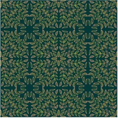 Mandala floral seamless pattern 