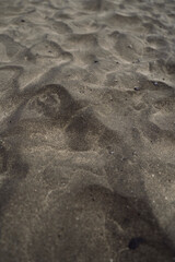 Fototapeta na wymiar Natural beach sand in Tenerife.