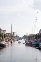 Fototapeta na wymiar Dutch canal