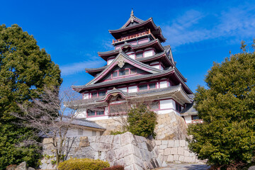 伏見桃山城の模擬天守閣