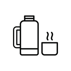 thermos outline icon
