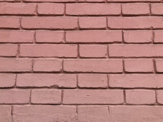 Fototapeta premium Light red brick wall