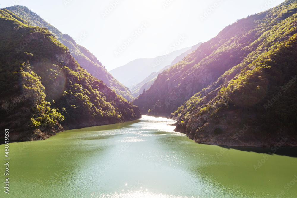 Sticker lake in turkey