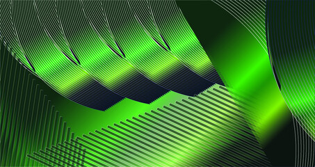 Green abstract background