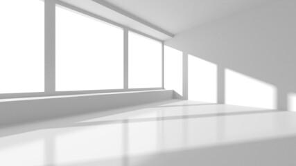 Fototapeta na wymiar White Modern Background. Abstract Building Concept