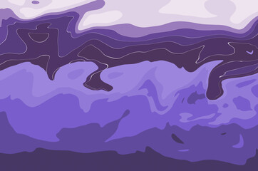 Abstract background with colored spots, transitions and bends. Background pattern of wavy multicolored lines. Relief in multicolored horizontals. Wavy clouds. Wallpaper, background for web design.