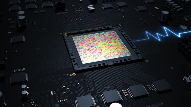animation of the sequential components of the chip and its security . the concept of technology and security of computer systems