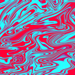 liquid abstract background with oil painting streaks and watercolor