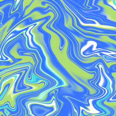 liquid abstract background with oil painting streaks and watercolor