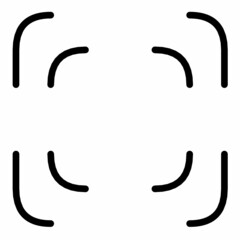 Ui smartphone outlines