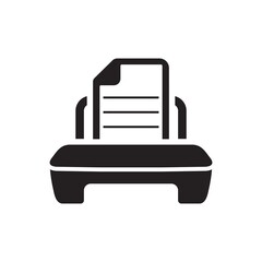 Printer icon ( vector illustration )
