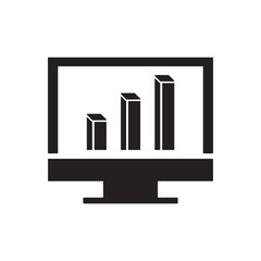 Business analysis icon ( vector illustration )