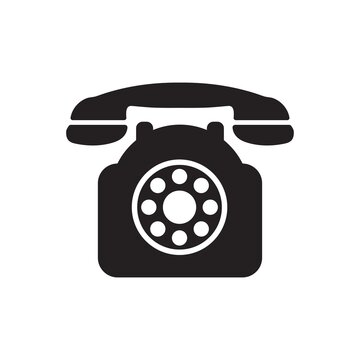 Telephone icon ( vector illustration )