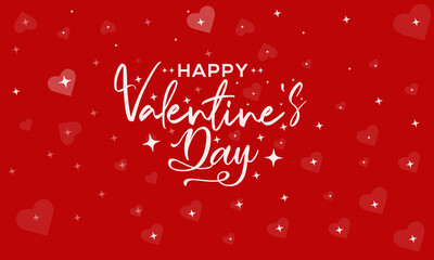 Fototapeta na wymiar Happy valentines day, stylish, text design, banner.