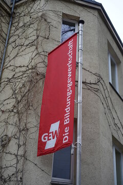 GEW, die Bildungsgewerkschaft in Berlin am 16.01.2022