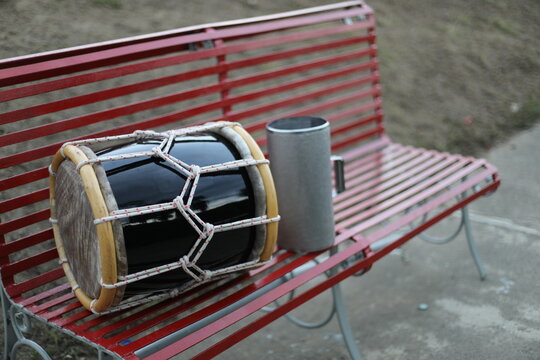 Tambora And Guira Merengue From Dominican Republic