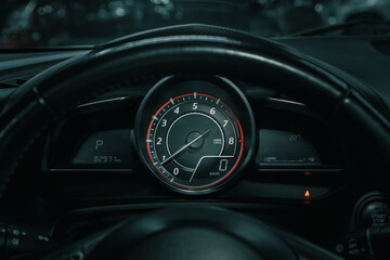 Car panel, digital bright speedometer, odometer and other tools. .