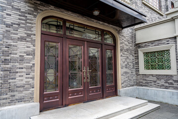 entrance to the old building