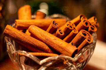 cinnamon sticks and anise stars
