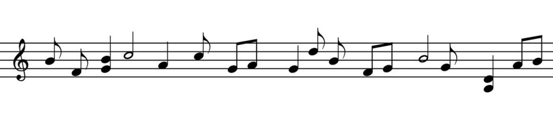 Music notes