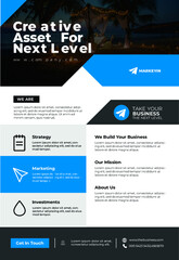 Obraz premium website template design