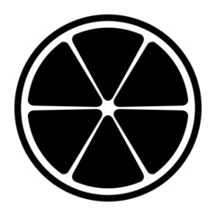 Citrus fresh icon, food fruit juice organic symbol, healty nature design vector illustration