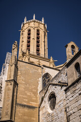 Fototapeta na wymiar St. Sauveur Cathedral (Cathedrale Saint Sauveur), Aix-en-Provence, France