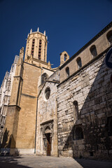 Fototapeta na wymiar St. Sauveur Cathedral (Cathedrale Saint Sauveur), Aix-en-Provence, France