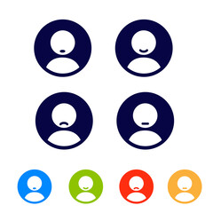 Icons Persons Expression Profil Valid Refus Ask Error