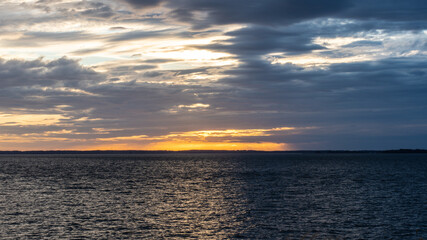 Powerful River Sunset