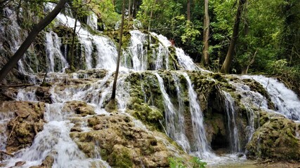 Fototapeta na wymiar National park Krka waterfall, Croatia