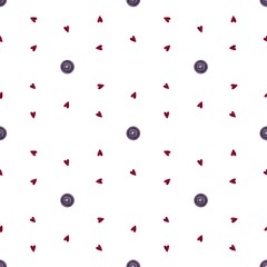 Pattern pink purple with buttons