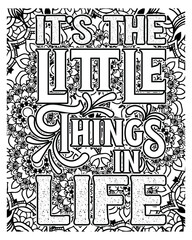 Motivational Quotes Coloring page, inspirational Quotes Coloring page.