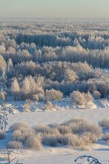 winter in the mountains