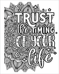 Motivational Quotes Coloring page, inspirational Quotes Coloring page.