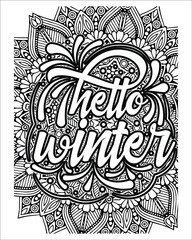 Motivational Quotes Coloring page, inspirational Quotes Coloring page.