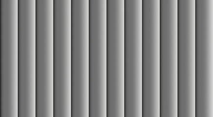 Obraz premium Original graphic wallpaper in the form of vertical blinds. The background was created using a mesh gradient based on a gray palette.
