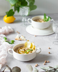 soup with mushrooms