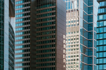 Obraz premium Frankfurt Skyline Detail