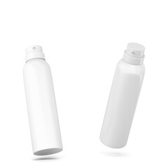 Blank deodorant spray for hygiene mockup