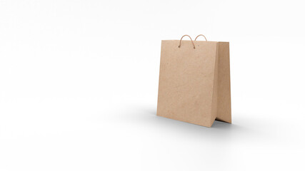 Paper bag without background