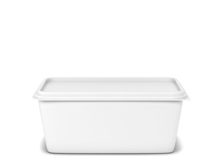 Plastix food container mockup