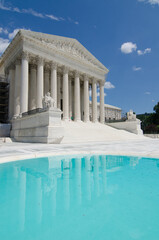 Fototapeta premium US Supreme Court Building - Washington DC United States