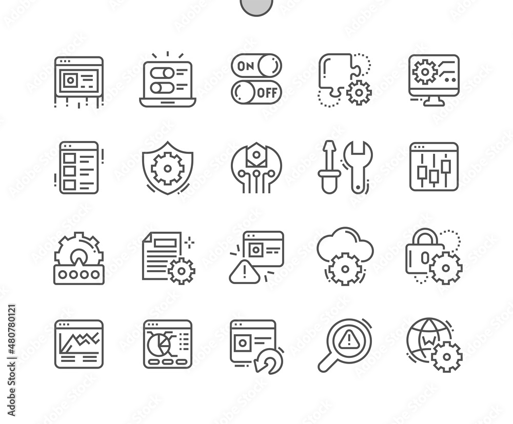 Poster setup and settings. settings on computer. customization tools. memory monitoring app. internet setup