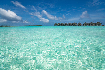 Plakat Perfect tropical island paradise beach