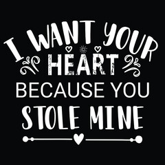 Valentine T-shirt design