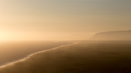 sunrise over the ocean