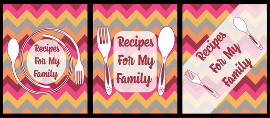 Recipes For My Family | Beautiful Recipes Book Cover 