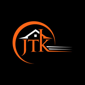 Letter JTK Home Creative Logo Design