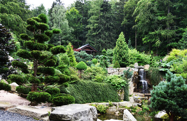 Siruwia, japanese garden, Karkonosze mountains, Jelenia Góra